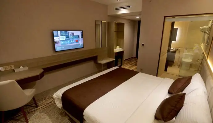Business hotel near embassy area