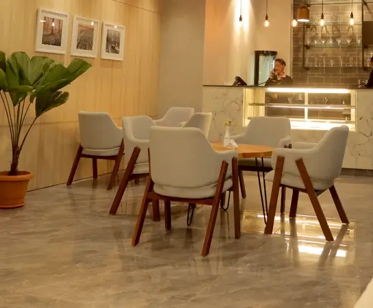 Family lunch and dinner at Hexagon rooftop restaurant
